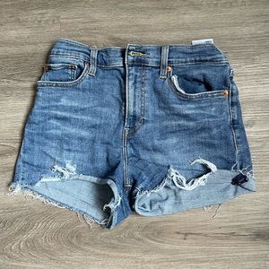 Levi’s High Waisted Denim Shorts